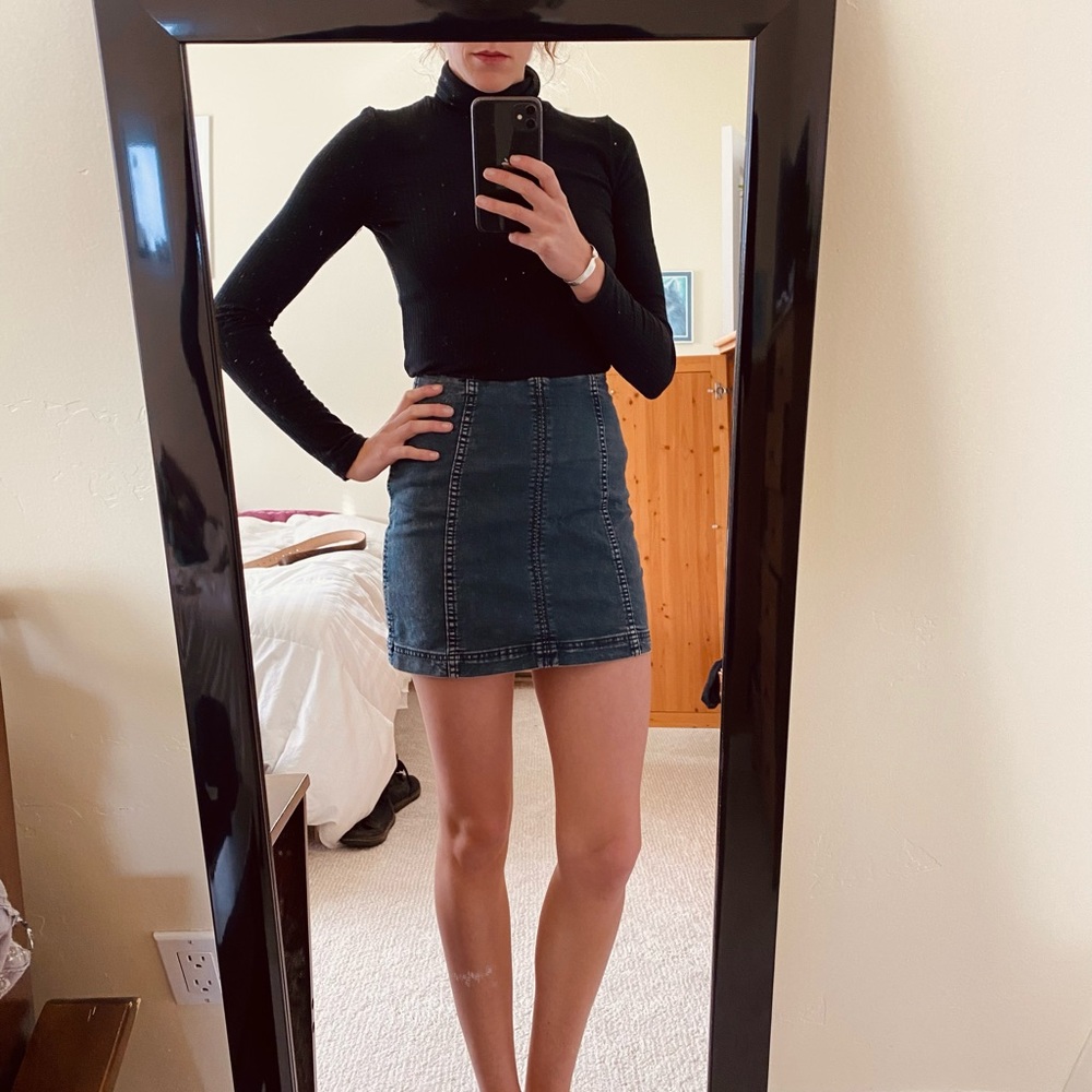 Free people skirt